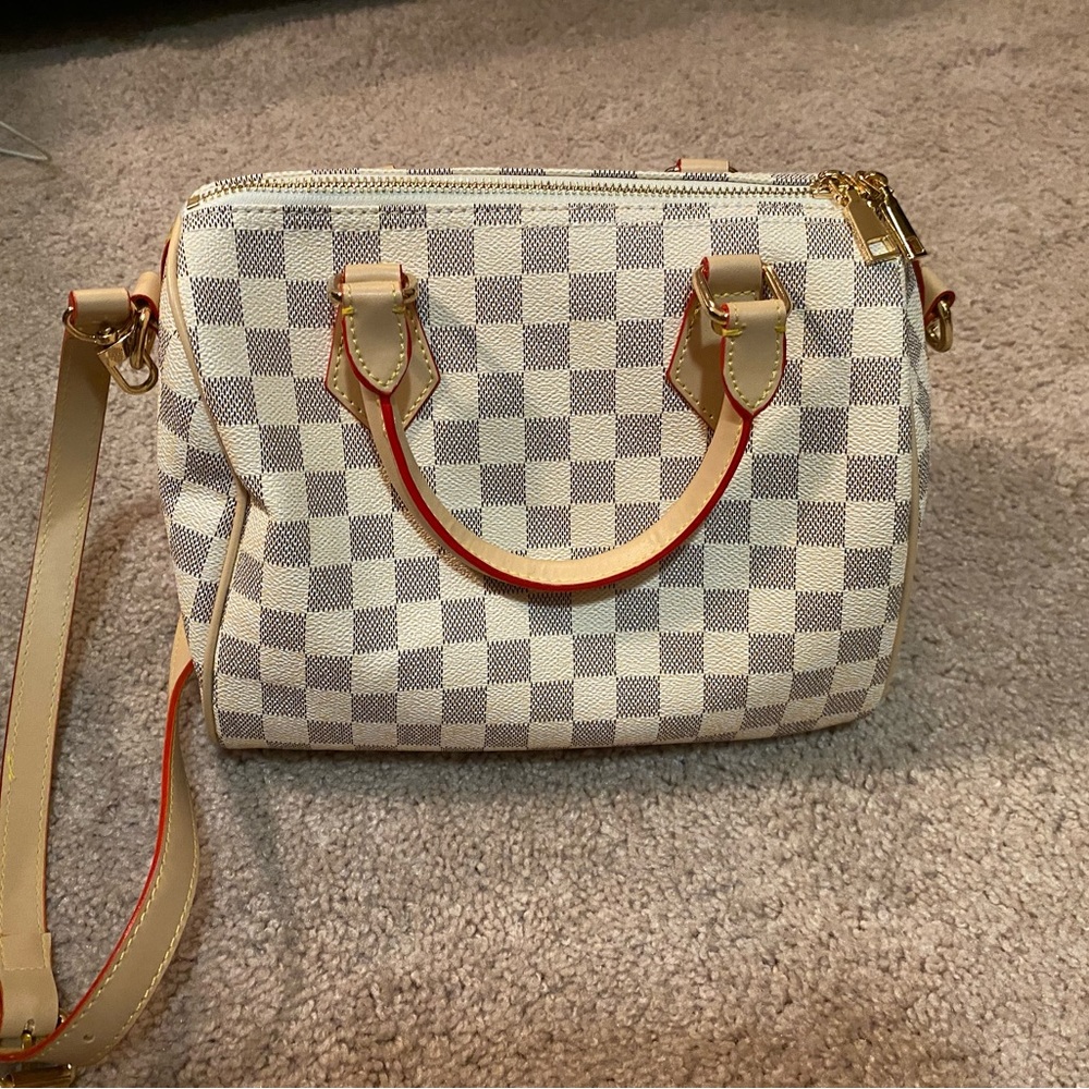 Shoulder/crossbody Checkered bag